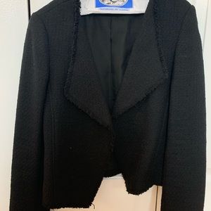 Black Textured LOFT Blazer